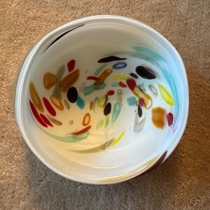 Vintage ‘Murano’ Tutti-Frutti Glass Bowl